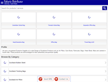 Tablet Screenshot of duckbacksakaria.com